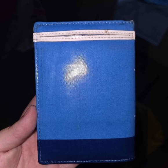 Kate Spade Blue 'Let's Fly Away' Passport Holder - Picture 3 of 3